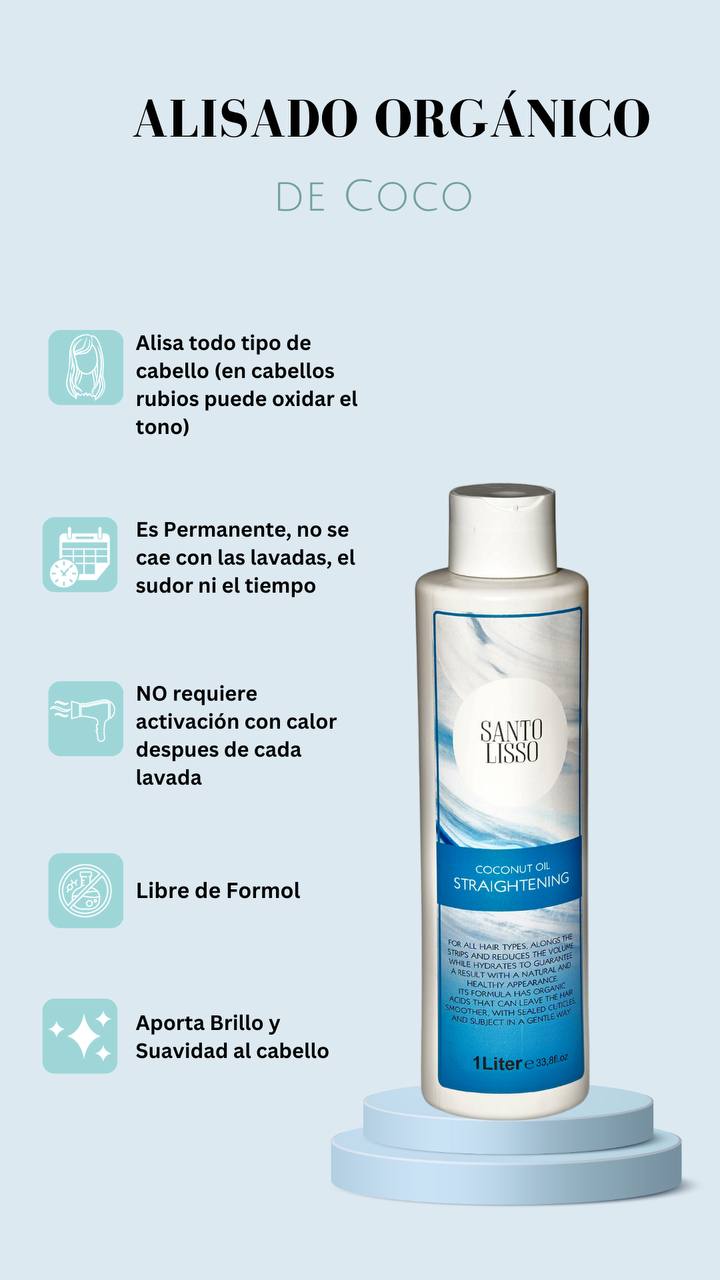 Alisado de Aceite de Coco LITRO